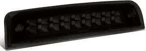 DNA Motoring 3BL-DRAM09-LED-BK-SM For 2009 to 2017 Dodge RAM Truck 1500 2500 3500 Dual Row LED 3rd Third Tail Brake Light w/Cargo Lamp Smoked Lens 10 11 12 13 14 15 16