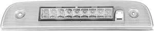DNA Motoring 3BL-DNIT07-LED-CH For 2007 to 2012 Dodge Nitro Rear Center High Mount LED 3rd Third Tail Brake Light Lamp Chrome 08 09 10 11