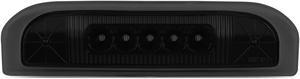 DNA Motoring 3BL-NCUBE09-LED-BK-SM For 2009 to 2014 Nissan Cube Full LED 3rd Tail Brake Light Third Stop Lamp Tinted 10 11 12 13
