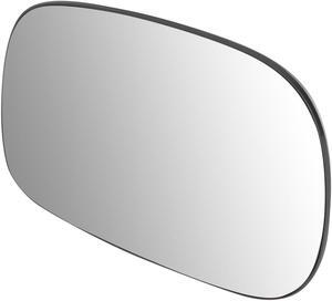 DNA Motoring OEM-MG-0119 For 2002 to 2006 Dodge Ram Truck 1500 2500 3500 Factory Style Driver / Left Side Mirror Glass Lens with Backing Plate 03 04 05 5086217AA