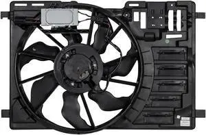 DNA Motoring OEM-RF-0112 For 2013 to 2016 Ford Escape 2.0L Turbo Factory Style Radiator Cooling Fan Shroud Assembly FO3115188 14 15