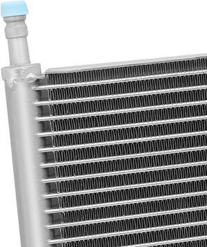 DNA Motoring OEM-CDS-4938 For 2000 to 2005 Ford Focus 2.0L 2.3L 4938 Aluminum Air Conditioning A/C Condenser 01 02 03 04