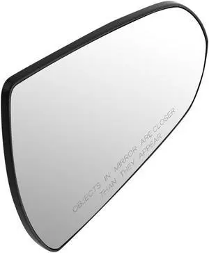 DNA Motoring OEM-MG-0018 For 2017 to 2019 Hyundai Elantra Factory Style Passenger / Right Side Mirror Glass Lens with Backing Plate 18 87621F3050