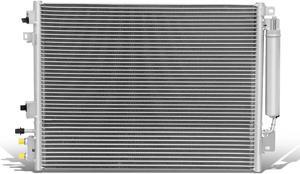 DNA Motoring OEM-CDS-3897 For 2009 to 2010 Dodge Charger Challenger Chrysler 300 3.6L V6 5.7L 6.1L V8 3897 Aluminum Air Conditioning A/C Condenser