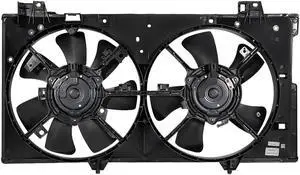 DNA Motoring OEM-RF-0219 For 2003 to 2008 Mazda 6 2.3L 2.3T Factory Style Radiator Cooling Fan Shroud Assembly MA3115127 04 05 06 07
