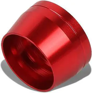 DNA Motoring FT-1-9023-10-RD 10-AN 5/8" Tubing Olive Insert Flare Fitting for Teflon/Nylon Hose Hard Line (Red)