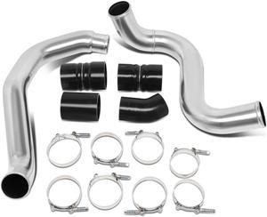 DNA Motoring YIW-008 For 2003 to 2007 Ford F250 F350 F450 F550 Super Duty 6.0L V8 Turbo Diesel Intercooler Pipes w/Clamps 04 05 06