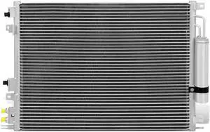 For 2005 to 2019 Chrysler 300 Dodge Charger Challenger Magnum 2.7L 3.5L 3.6L 6.1L 5.7L 6.4L 3237 Aluminum Air Conditioning A/C Condenser 06 07 08 09 10 11 12 13 14 15 16 17 18