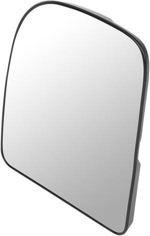 DNA Motoring OEM-MG-0165 For 1999 to 2007 Ford F250 F350 Super Duty Factory Style Driver / Left Side Upper Tow Mirror Glass Lens E150 E250 Excusion Econoline 00 01 02 03 04 05 06 08 09 10 11 12 13 14