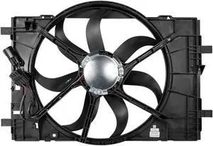DNA Motoring OEM-RF-0090 For 2006 to 2009 Ford Fusion Mercury Milan Lincoln Zephyr Factory Style Radiator Cooling Fan Shroud Assembly FO3115172 07 08