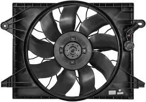 DNA Motoring OEM-RF-0068 For 2015 to 2019 Dodge Challenger Cahrger 6.2L Factory Style Radiator Cooling Fan Shroud Assembly CH3115190 16 17 18
