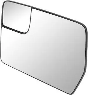 DNA Motoring OEM-MG-0185 For 2011 to 2014 Ford F150 Factory Style Driver / Left Side Mirror Glass Lens w/ Heated + Spotter Glass 12 13