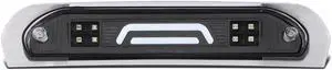 DNA Motoring 3BL-DRM02-3D-LED-BK For 2002 to 2009 Dodge RAM Truck 1500 2500 3500 3D LED Bar 3rd Third Tail Brake Light w/Cargo Lamp Black Housing 03 04 05 06 07 08