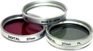 Digital Concepts 46mm UV, Polarizer & FLD Deluxe Filter kit (set of 3 + carrying case)