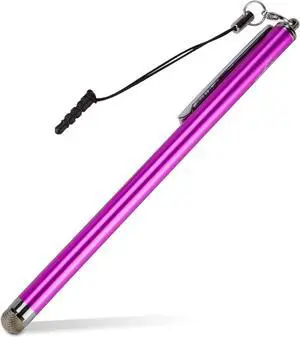 Getac F110 Stylus Pen, BoxWave [EverTouch Slimline Capacitive Stylus] Slim Barrel Capacitive Stylus with FiberMesh Tip for Getac F110