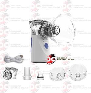 Portable Mini Nebulizer Ultrasonic Inhaler With Reusable Neb Kit