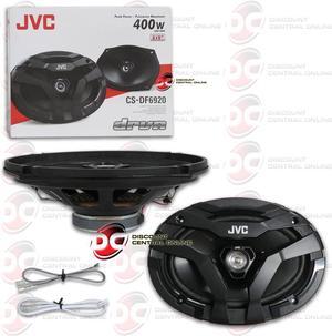 JVC CS-DF6920 6" X 9" 2-way Car Audio Coaxial Speakers (Pair) 6x9 Inch 400w Max