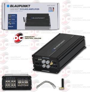 Blaupunkt AMP1804BT Car Audio 4-channel Class D Amplifier With Bluetooth