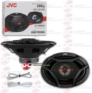 JVC CS-DR6931 6" x 9" 3-WAY CAR AUDIO COAXIAL SPEAKERS (PAIR) 6 x 9 INCH 3 WAY