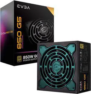 [RefurbNoAcc] EVGA Supernova 850 G5, 80 Plus Gold 850W, Fully Modular, ECO Mode with Fdb Fan, 10 Year Warranty, Compact 150mm Size, Power Supply 220-G5-0850-X1