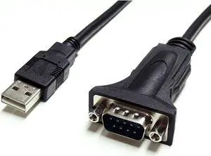 Tera Grand - Premium USB 2.0 to RS232 Serial DB9 6' Adapter Cable - Supports Windows 10, 8, 7, Vista, XP, 2000, 98, Linux and Mac - Built with FTDI Chipset and Hex Jack Nuts