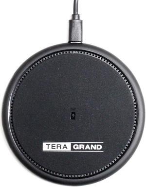 Tera Grand - 10W Fast Wireless Charging Pad, Qi Compatible for Samsung Galaxy, Apple iPhone and more