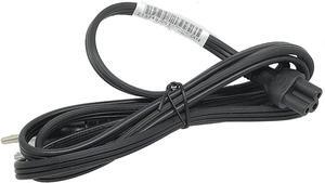 Longwell Genuine 6 Ft 3 Prong Power cord cable LS-18M 3-wire 18 AWG 1.8m (6.0ft) long - Has straight (F) C5 receptacle (for 120V in North America)