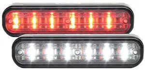 Whelen Engineering ION Series Linear-LED® DUO Universal Red/White, Model# I2D