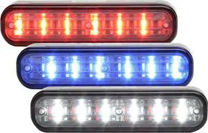 Whelen Engineering ION Series Linear-LED® TRIO Universal Red/Blue/White , Model# I3JC