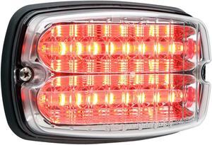 Whelen Engineering M6® Series Red with Clear Directional Lens, Model# M6RC