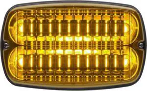 Whelen Engineering M9® Series Amber with Colored Directional Lens, Model# M9A