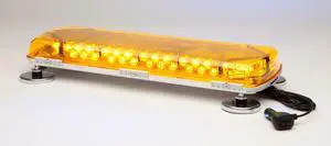 Whelen Engineering Century Mini 23" Amber Light bar Magnetic/Suction Mount, Model# MC23MA
