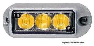 Whelen Engineering LINZ6 & LINV2 V-Series Optional Cast Aluminum Mounting Flange Kit (Not for Use with LINV2 Series), Model# RFLANGEA