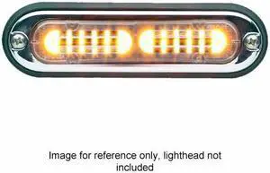 Whelen Engineering T-Series Flange, Chrome, Model# TIONFC