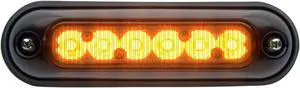Whelen Engineering ION Series Super-LED® Surface Mount Wide-Angle Amber, Model# WIONSMA