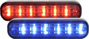 Whelen Engineering ION Series Linear-LED® DUO Universal Red/Blue, Model# I2J