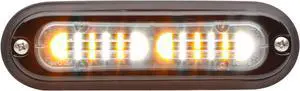 Whelen Engineering ION T-Series® DUO Interleaved Amber/White Amber/White, Model# TLI2F