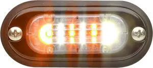 Whelen Engineering ION Mini T-Series® DUO Interleaved Amber/White, Model# TLMI2F