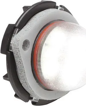 Whelen Engineering Vertex Super-LED® Light Omni Directional Lighthead, White, 9' Cable, Model# VTX609C