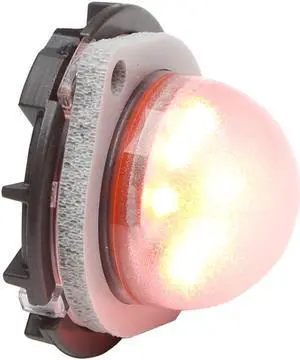Whelen Engineering Vertex Super-LED® Light Omni Directional Lighthead, Red, 9' Cable, Model# VTX609R