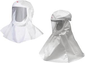 3M Scotch Versaflo Headcovers, Hoods & Kits: S-133 Headcover - Medium/Large (White) - OEM