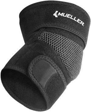Mueller Adjustable Elbow Support: One Size Fits Most (Black)