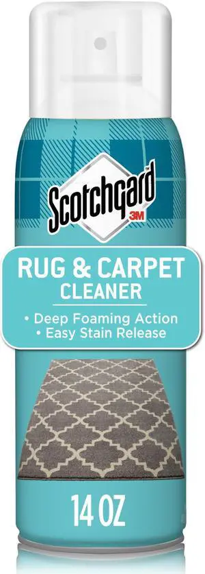 Scotchgard Rug & Carpet Cleaner: 14 Ounces (Clear)