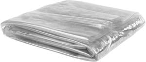 Presco Safeguard Drapes [12 mil Clear Plastic Panels]: 96 in. x 54 in. (Clear)
