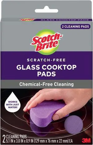 Scotch-Brite Glass Cooktop Pads: 2-pack *2-pack