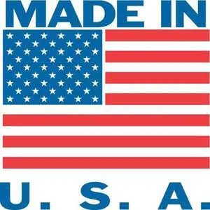 FindTape Made In Labels [Manufactured in USA]: 2 in. x 2 in. ("Made In U.S.A." printing) *500-labels