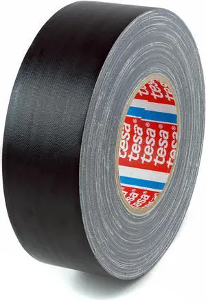 tesa Gaffers Tape [Acrylic Coated Cloth] (4671): 2 in. (48mm actual) x 55 yds. (Black)