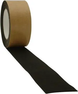 FindTape Polyester Felt Tape [1mm thick] (FELT-06): 1-1/2 in. x 15 ft. (Black)