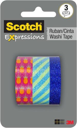 Scotch Washi Tape [3-Pack]: 3-pack / Assorted (3 patterns) Style #13