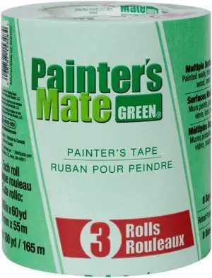 Painter's Mate Green Painters Tape: 1.88 in. x 60 yds. (Green) *3-pack
